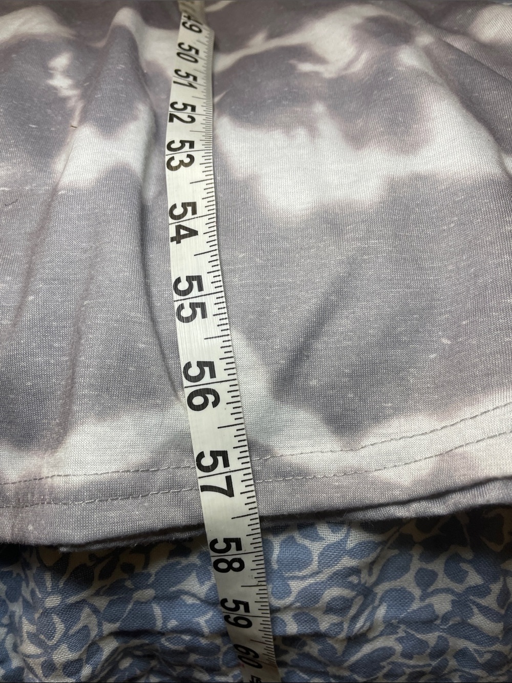 Gray and White Tie-Dye Maxi Dress Plus Size 3x - EUC - Picture 8 of 8